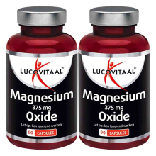 2X Lucovitaal Magnesium Oxide 375mg 90 capsules