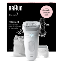 Braun Epilator Silk·épil 7 041 Wit/Zilver