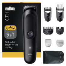 Braun All in One Series 5 Baardtrimmer, Tondeuse en Lichaamstrimmer