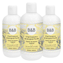 3X B&B Italiaanse Wasparfum Limited Edition Tropical 250 ml