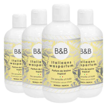 4X B&B Italiaanse Wasparfum Limited Edition Tropical 250 ml