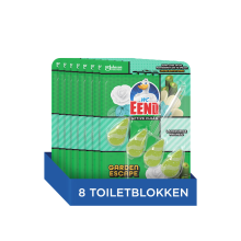 8X WC Eend Toiletblok Active Clean Garden Escape