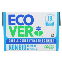 8X Ecover Wascapsules Universal Almond & Rescued Apricot 18 stuks
