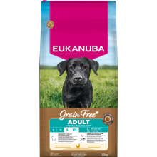 Eukanuba Hondenvoer Droog Grain Free Adult Large Kip 12 kg