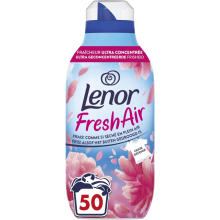 6X Lenor Wasverzachter Fresh Air Bloesem 50 Wasbeurten 700 ml