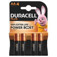 Duracell Alkaline Batterijen Mainline Bst AA 4 stuks