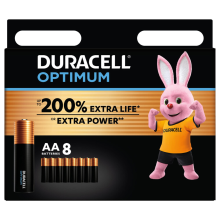 Duracell Alkaline Batterijen Optimum AA 8 stuks