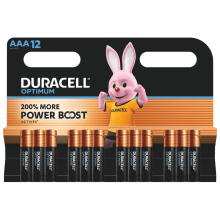 Duracell Alkaline Batterijen Optimum AAA 12 stuks