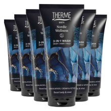 6X Therme Men Nordic Wellness 3in1 Wash 200 ml