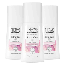 3X Therme Anti Transpirant Extra Care 48H Spray 75 ml
