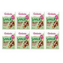 8X Gerlinea Repen Pure & Witte Chocolade 10 x 31 gr