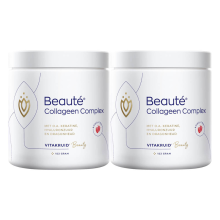 2X Vitakruid Beauté® Collageen Complex Rood Fruit 153 gr
