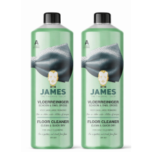 2X James Vloerreiniger Schoon & Snel Droog 1 liter