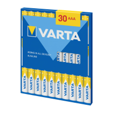 Varta Batterijen AAA Blister 30 stuks