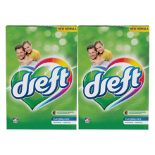 2X Dreft Poeder Wasmiddel Professional 60 Wasbeurten 3,9 kg