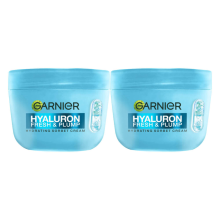 2X Garnier Hyaluron Fresh & Plump Hydraterende Sorbet Crème 85 ml
