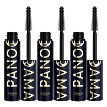 3X L'Oréal Panorama Mascara Chromatic Blue Suede 8 ml