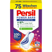 1+3 Gratis: Persil Power Bars Color 75 stuks