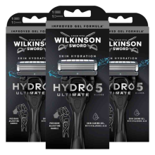 3X Wilkinson Hydro 5 Ultimate Scheersysteem
