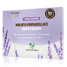 1+1 Gratis: Mr. Green Mind Wasstrips Lovely Lavender 120 wasbeurten