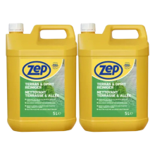 2X Zep Terras & Oprit Reiniger 5 l