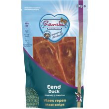 Renske Gezonde Beloning Vleesrepen Hondensnack Eend 1 kg