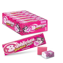 Bubblicious Kauwgom Aardbei 18 stuks