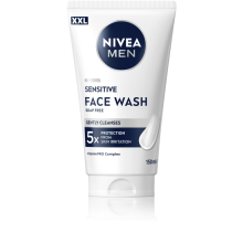 1+1 Gratis: NIVEA Men Sensitive Gezichtsreiniger 150 ml