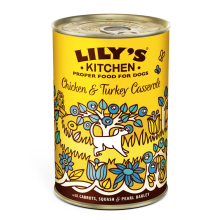 Lily's Kitchen Hondenvoer Nat Casserole Kip & Kalkoen 400 gr
