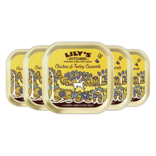 5X Lily's Kitchen Hondenvoer Nat Casserole Kip & Kalkoen 150 gr