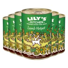 6X Lily's Kitchen Hondenvoer Nat Hotpot Lam 400 gr