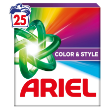 6X Ariel Waspoeder Color 25 Wasbeurten 1,25 kg