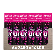 6X Lenor In Wash Geurbooster Bloemen Fris 19 wasbeurten 240 gr