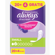 Always Inlegkruisje Small 24 stuks