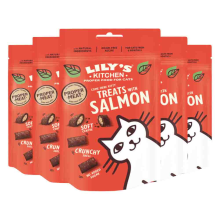 5X Lily's Kitchen Kattensnack Zalm 60 gr