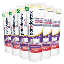 6X Parodontax Tandpasta Strenghten & Protect Whitening 75 ml