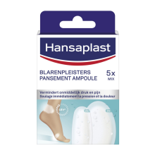 10X Hansaplast Blarenpleisters Mix Pack 5 stuks