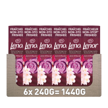 6X Lenor In Wash Geurbooster Jasmijn & Rose de Mai 19 wasbeurten 240 gr