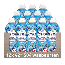 12X Lenor Wasverzachter Zeebries 42 Wasbeurten 882 ml