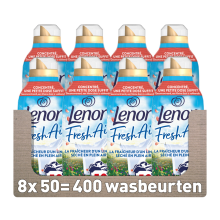 8X Lenor Wasverzachter Fresh Air Zonnige lentedag 50 Wasbeurten 700 ml