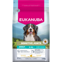 3X Eukanuba Hondenvoer Droog Special Care Adult Sensitive Joints 2,3 kg