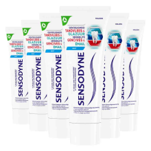 6X Sensodyne Tandpasta Gevoeligheid Tandvlees & Glazuur 75 ml