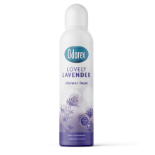 1+1 Gratis: Odorex Showerfoam Lavendel 200 ml