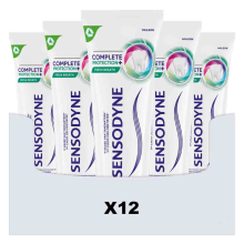12X Sensodyne Tandpasta Complete Protection+ Fresh Breath 75 ml