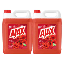 2X Ajax Allesreiniger Rode Bloemen 5 liter