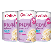 3X Gerlinea Milkshake Vanille 436 gr