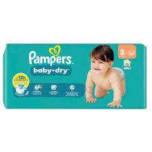 Pampers Baby Dry Luiers Maat 3 (6 10kg) 50 stuks