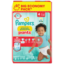 2X Pampers Premium Protection Luierbroekjes Maat 4 (9 15kg) 42 stuks