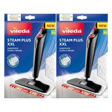 2X Vileda Stoomreiniger Steam XXL navulling