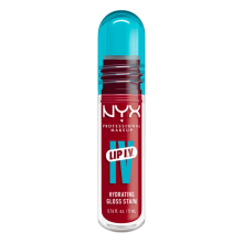 2E halve prijs: NYX Lip IV Hydraterende Lipgloss + Stain 22 Cherry Drenched 5 ml
